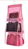 6 Pocket Hanging Handbag Organizer
