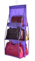 6 Pocket Hanging Handbag Organizer