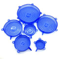 6 Pcs/Set Food Silicone Cover Caps