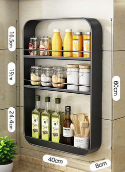 Bath Room Kitchen 3 Layers Rack