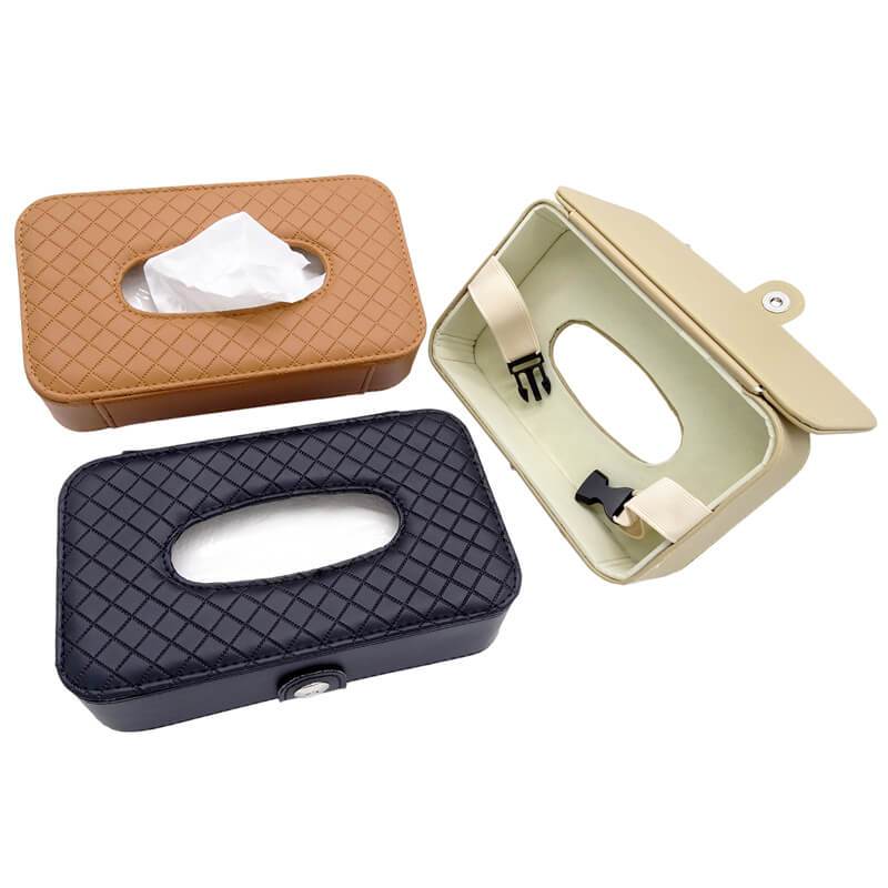 Sun Visor Hanging Tissue Box