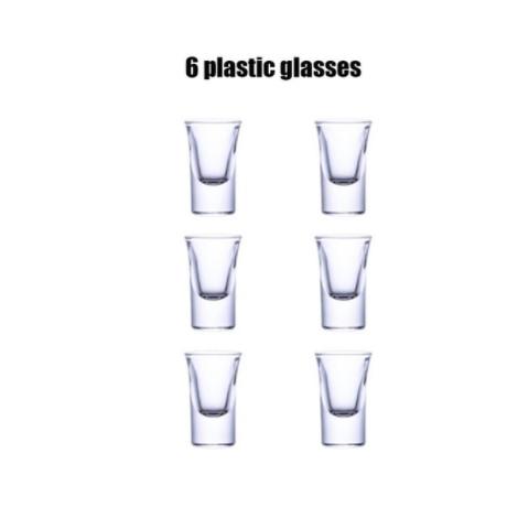 6 Shot Glass Dispenser Holder