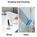 Double sided glass cleaning tool