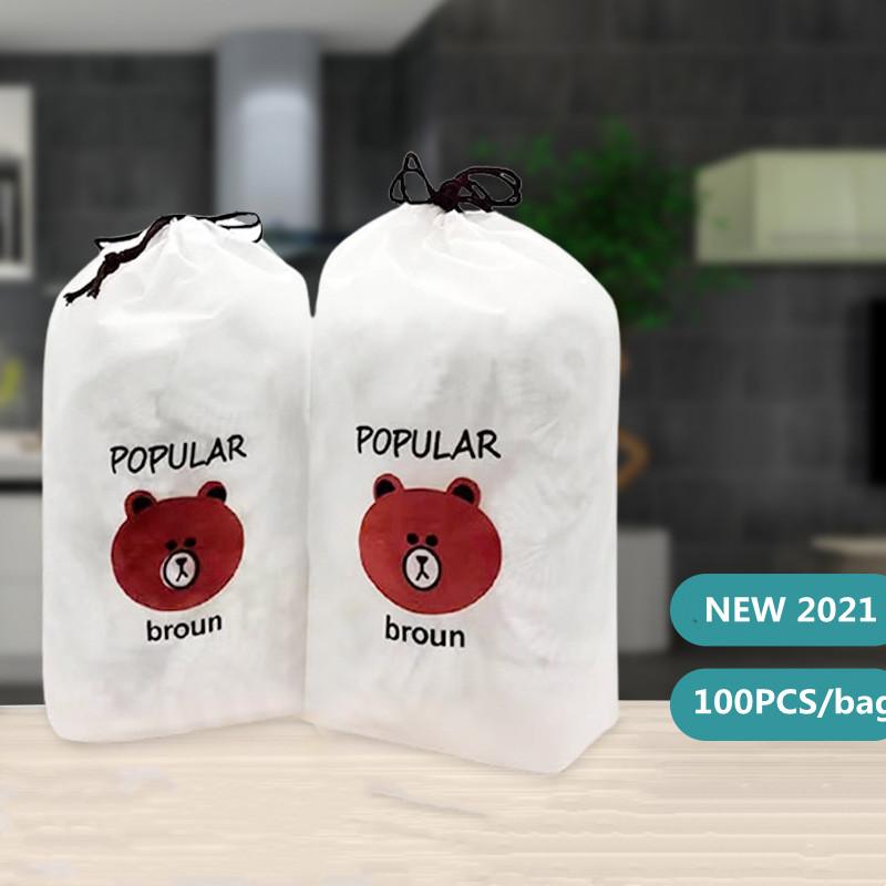 Disposable fresh-keeping film sleeve