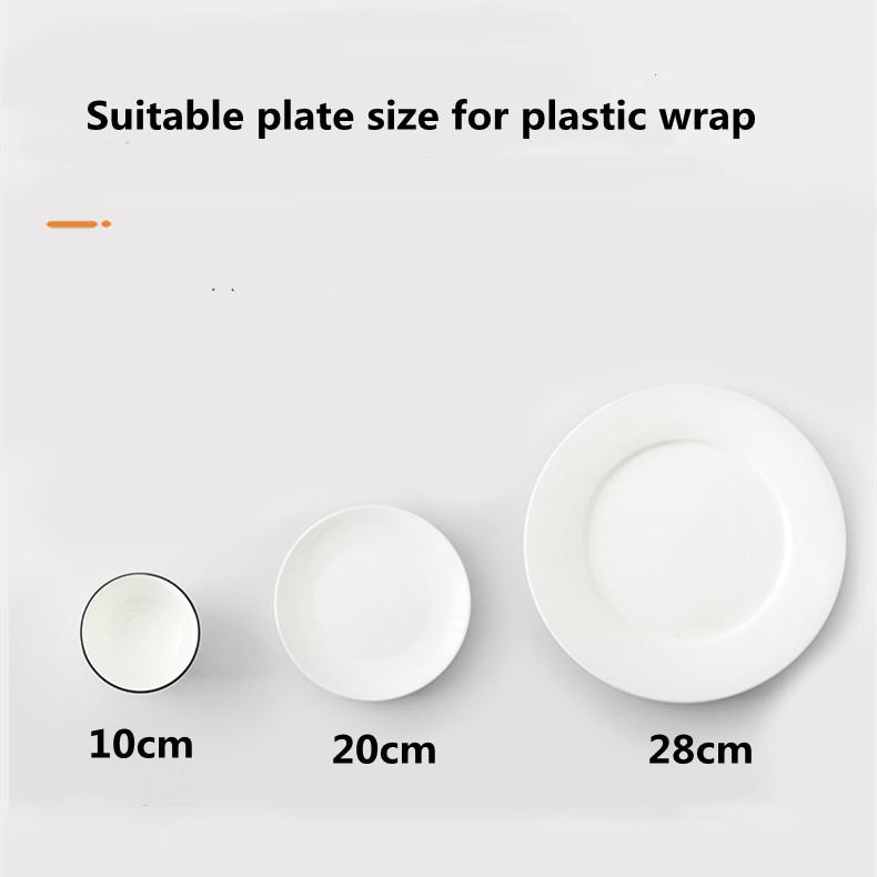 Disposable fresh-keeping film sleeve