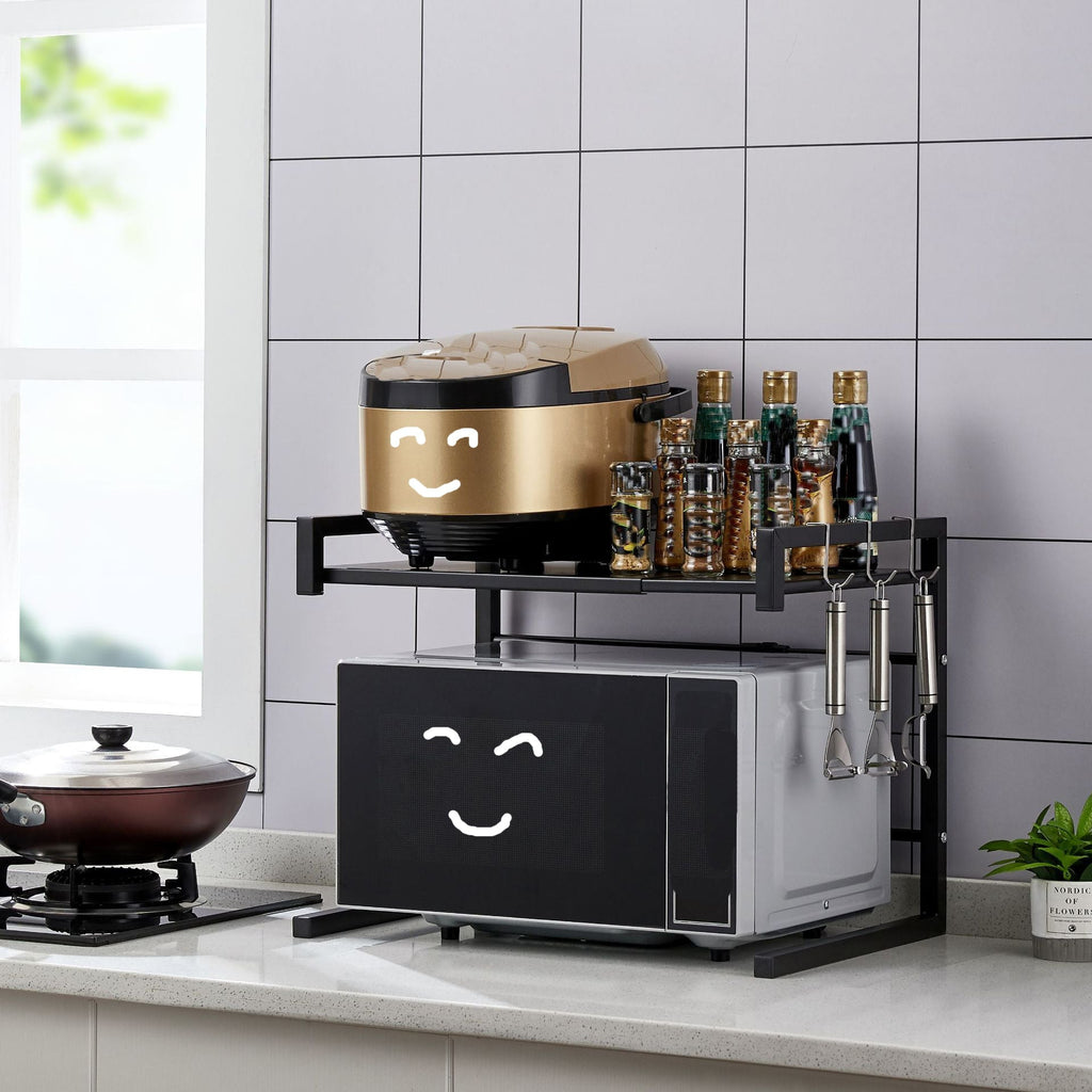 Adjustable Kitchen Microwave Rack