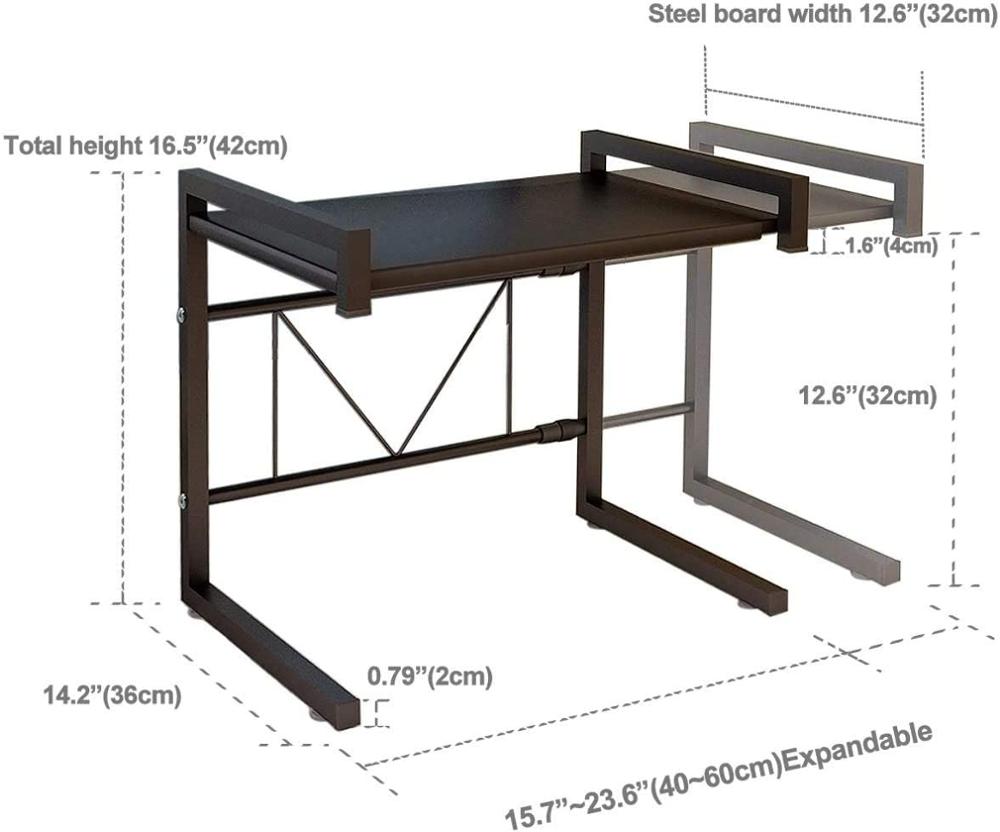 Adjustable Kitchen Microwave Rack