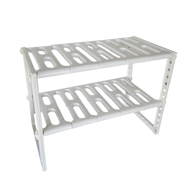 Adjustable Under Sink Shelf