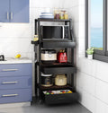 Pre-Sale Microwave Oven Shelf with drawers