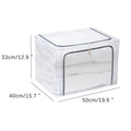 Transparent Clothes Storage Box