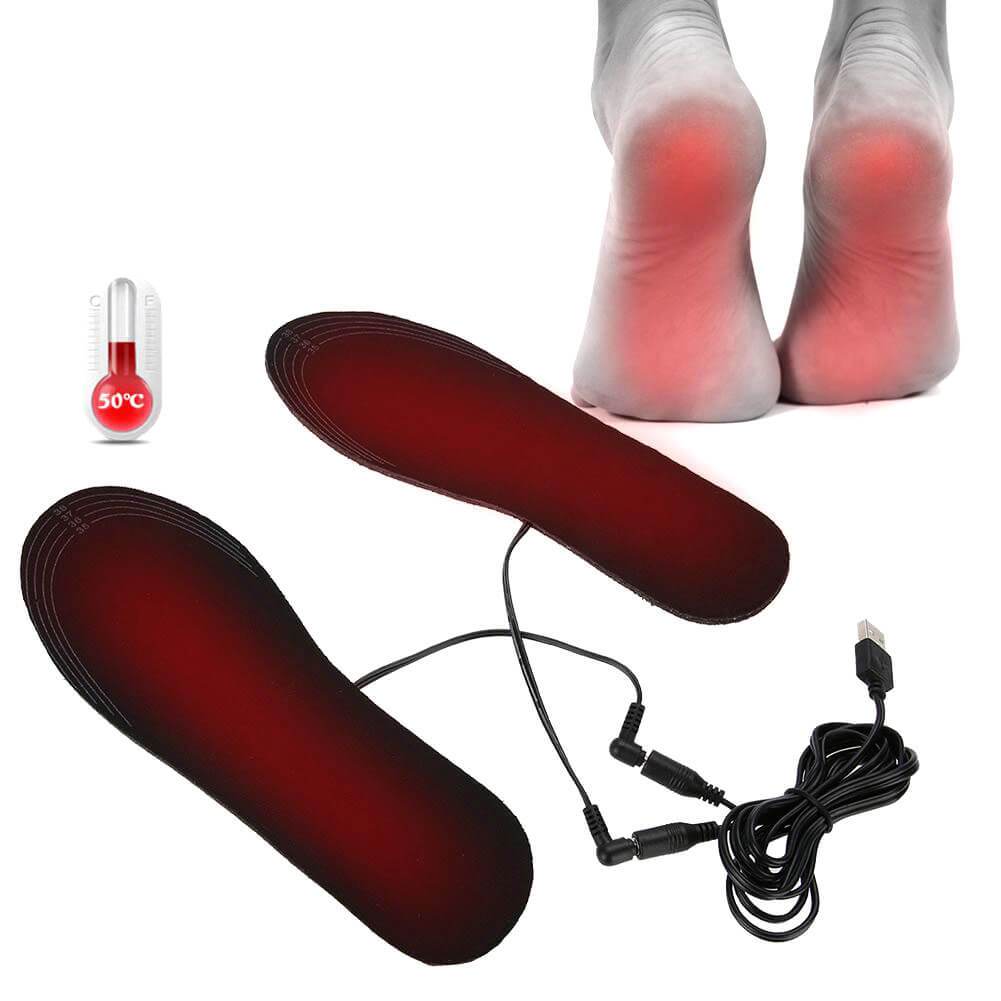 Wired Winter Sports Foot Warm Insoles