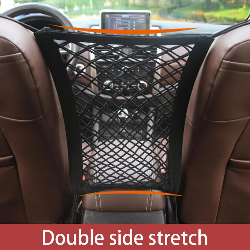 Car Front Seat Storage Block Net Pocket