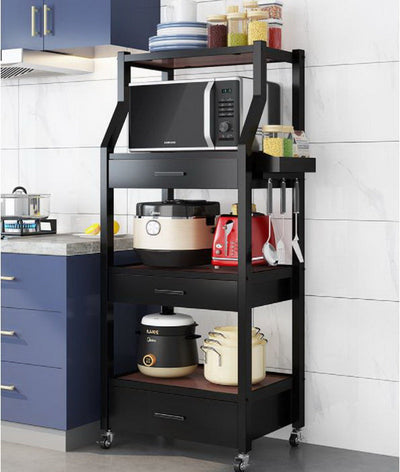 Pre-Sale Microwave Oven Shelf with drawers