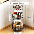 Rotatable Kitchen Rack