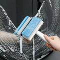 Double sided glass cleaning tool